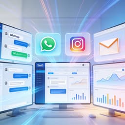 Modern visualization of unified customer feedback analytics across multiple communication channels in a SaaS workspace.