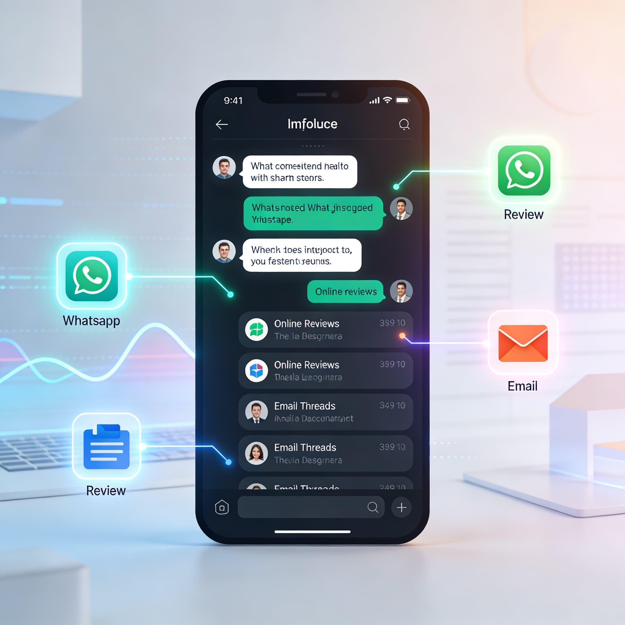 Unified customer feedback dashboard combining inputs from multiple digital channels